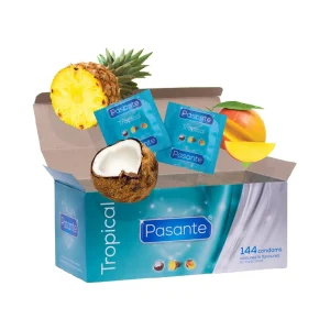 Condones Sabores Tropicales Pasante