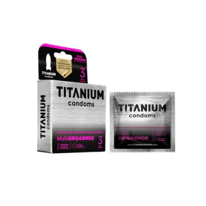 Condones Titanium Multiorgasmos x 3