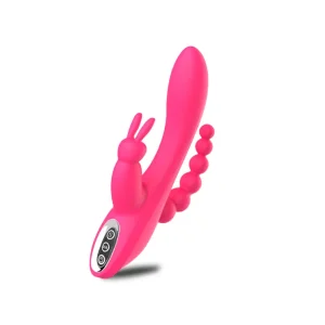 Vibrador Triple Estimulación Oley Pink